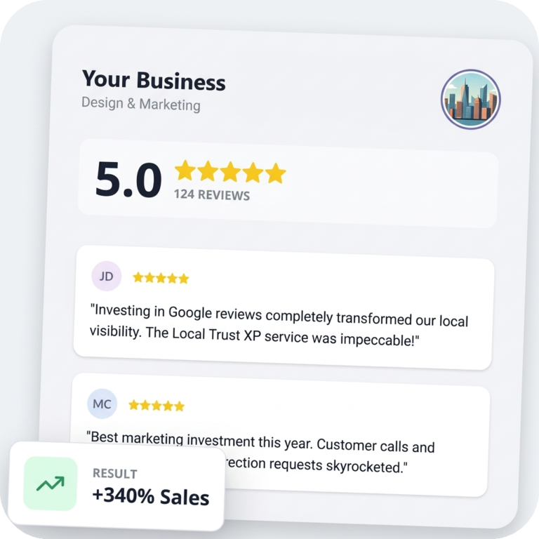 Local Trust XP Reputation & Review Dashboard