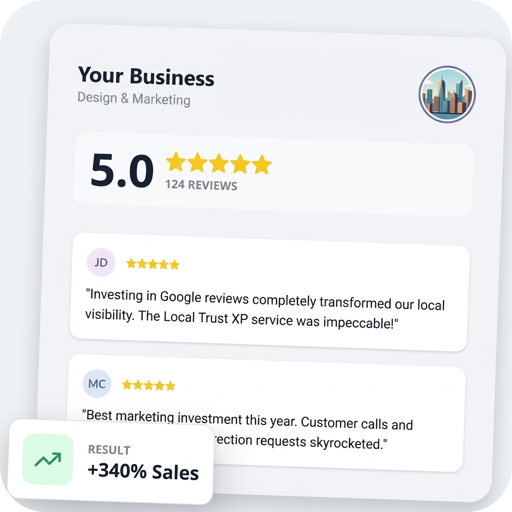 Local Trust XP Reputation & Review Dashboard